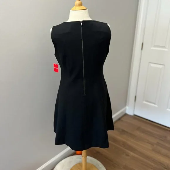 NEW Spanx Perfect Fit & Flare Minidress Black - Picture 11 of 16